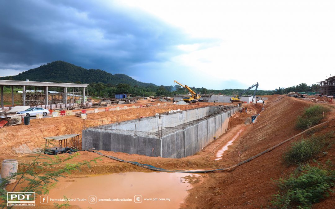 LAWATAN TAPAK PROJEK PEMBINAAN LOJI RAWATAN AIR (LRA) KAHANG