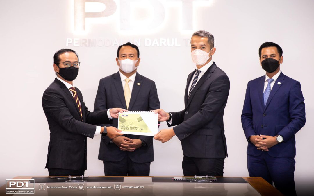 SESI PENYERAHAN DAN AKUAN TERIMA SERAH TUGAS KETUA PEGAWAI EKSEKUTIF JCCD